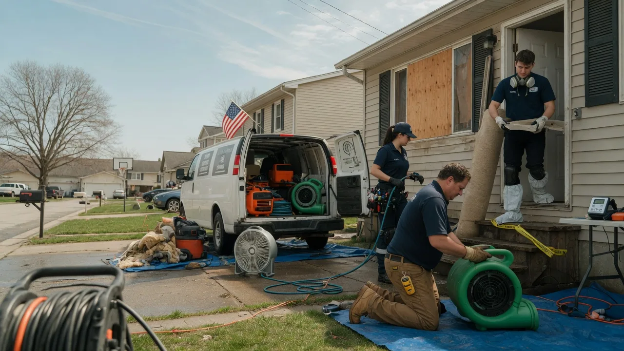 Water Damage Restoration in Warsaw, NC near me